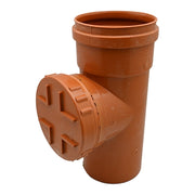 ISPEZIONE LINEARE DIAM. 100 RAL 8023- Diam. 100- ESCLU- pezzi 1