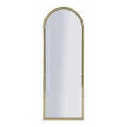 Specchio Da Muro Baku Oro cm 55x2x150 (misura Specchio cm 49x144)