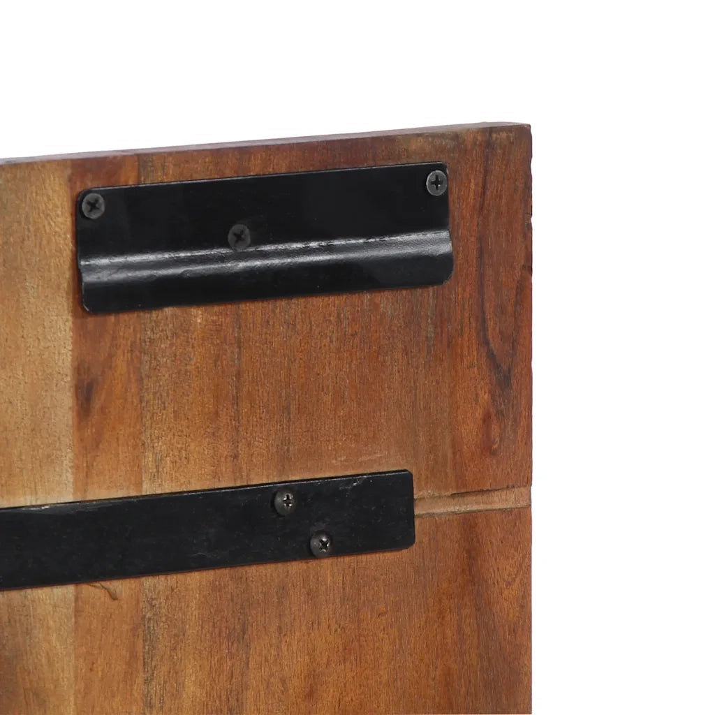 Testiera Multicolore 120 cm in Legno Massello Recupero 4017492