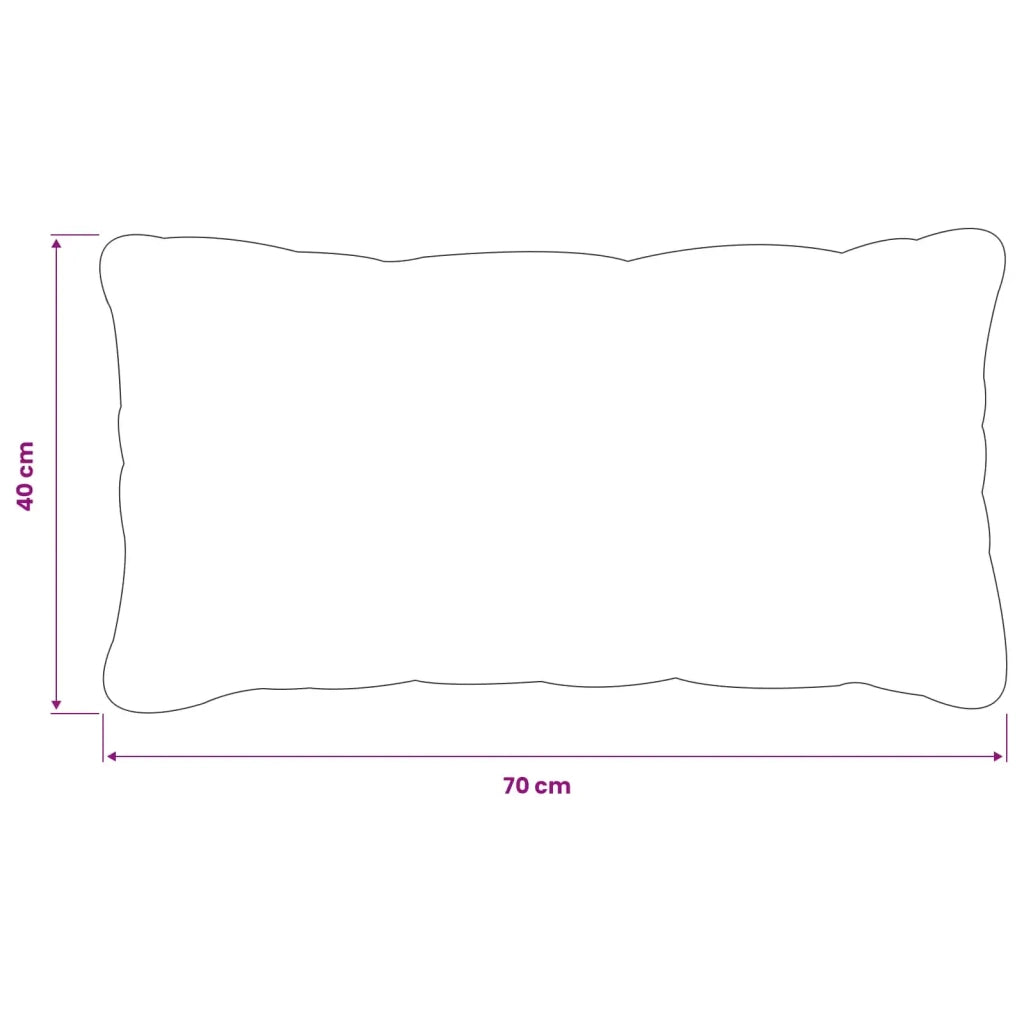 Federa 2 pcs HEERLEN Grigio Chiaro 40 x 70 cm Fleece PV 909687