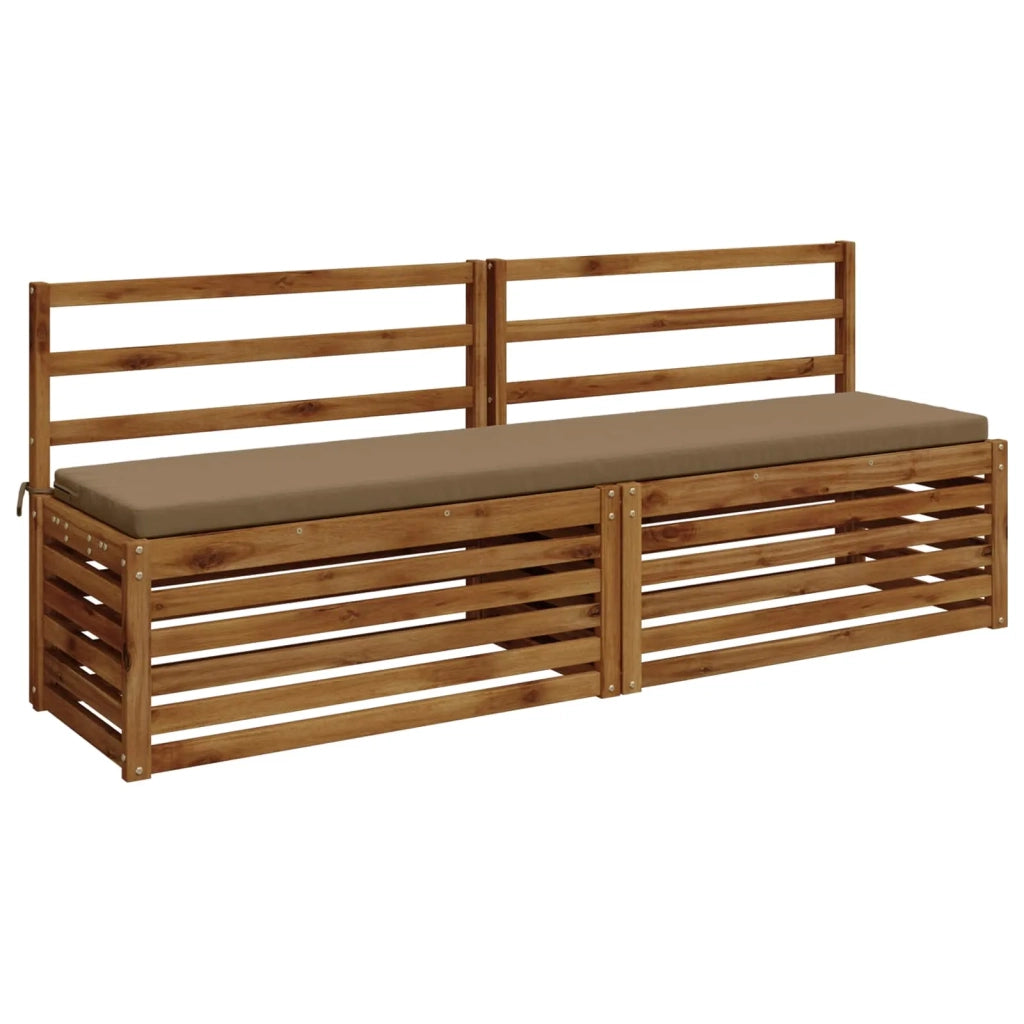 Cuscino per panchina SOEST 100% Poliestere Tortora 949132