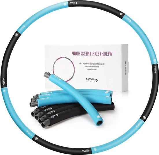 Fitness Hoop Verzwaarde per 8 Sezioni per Perdita di Peso