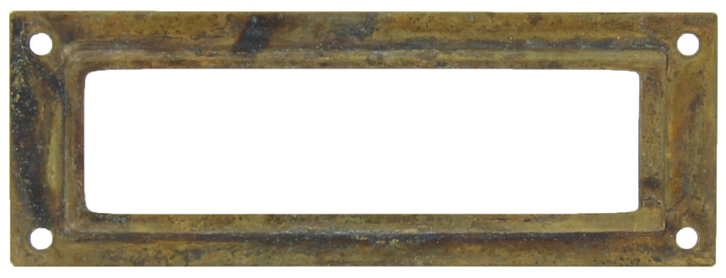 BL PORTAETICHETTA 45123 P.P. OTTONE ANTICATO 2 PZ- 1,0 blister