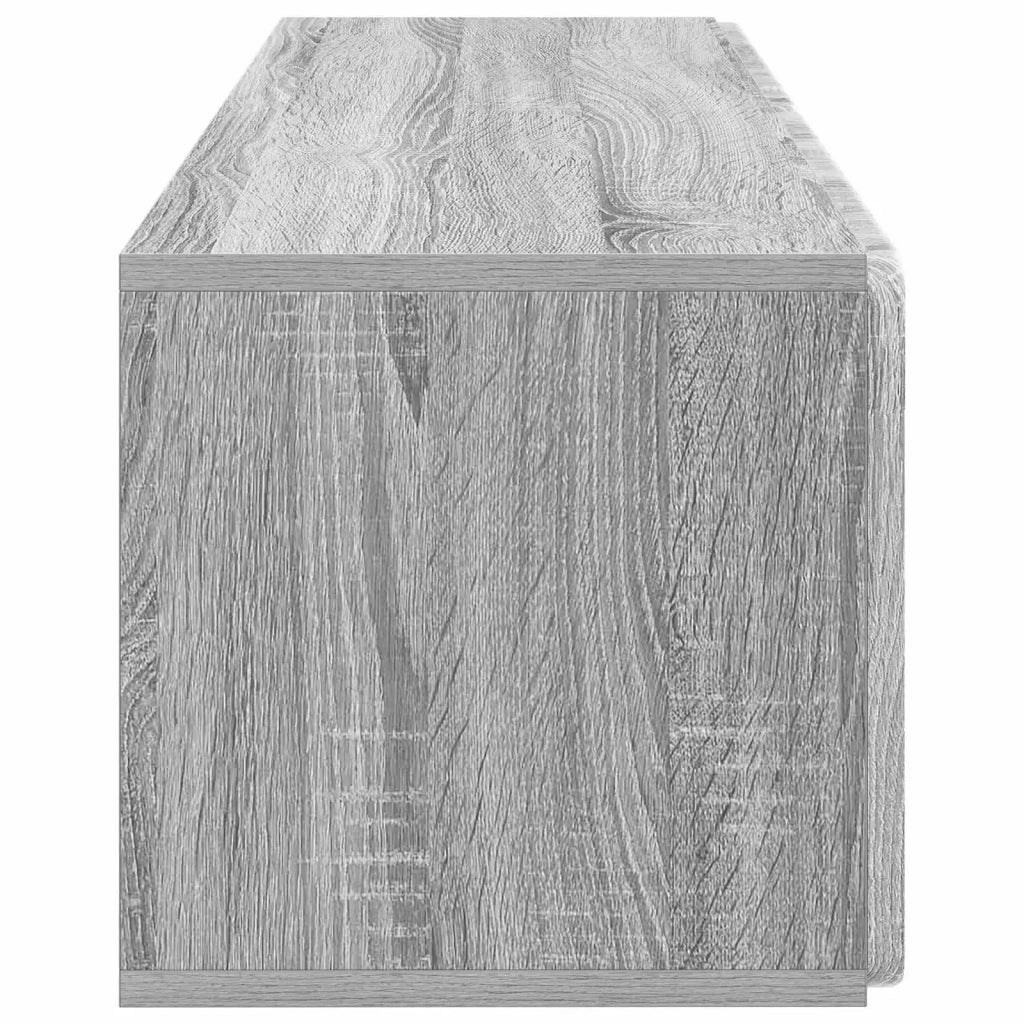 Mobile Porta TV da Muro 98 x 31 x 30 cm Sonoma grigio 898391