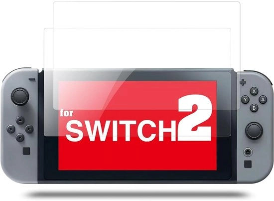 Protezione schermo per Switch 2 - Resistenze alla macchia - Protezione HD - Vetro resistente - Antimacchia - Schermo chiaro - Protezione schermo per schermo.