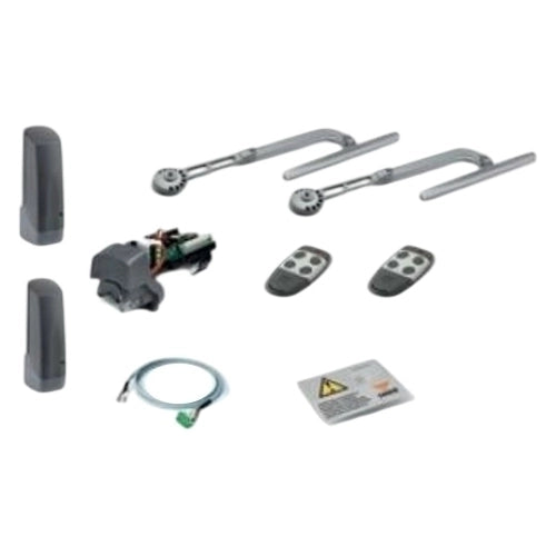 SET AUTOMAZIONE A BRACCIO PER CANCELLI A BATTENTE CARDIN KT-BL824DCB AUTOMATISMI
