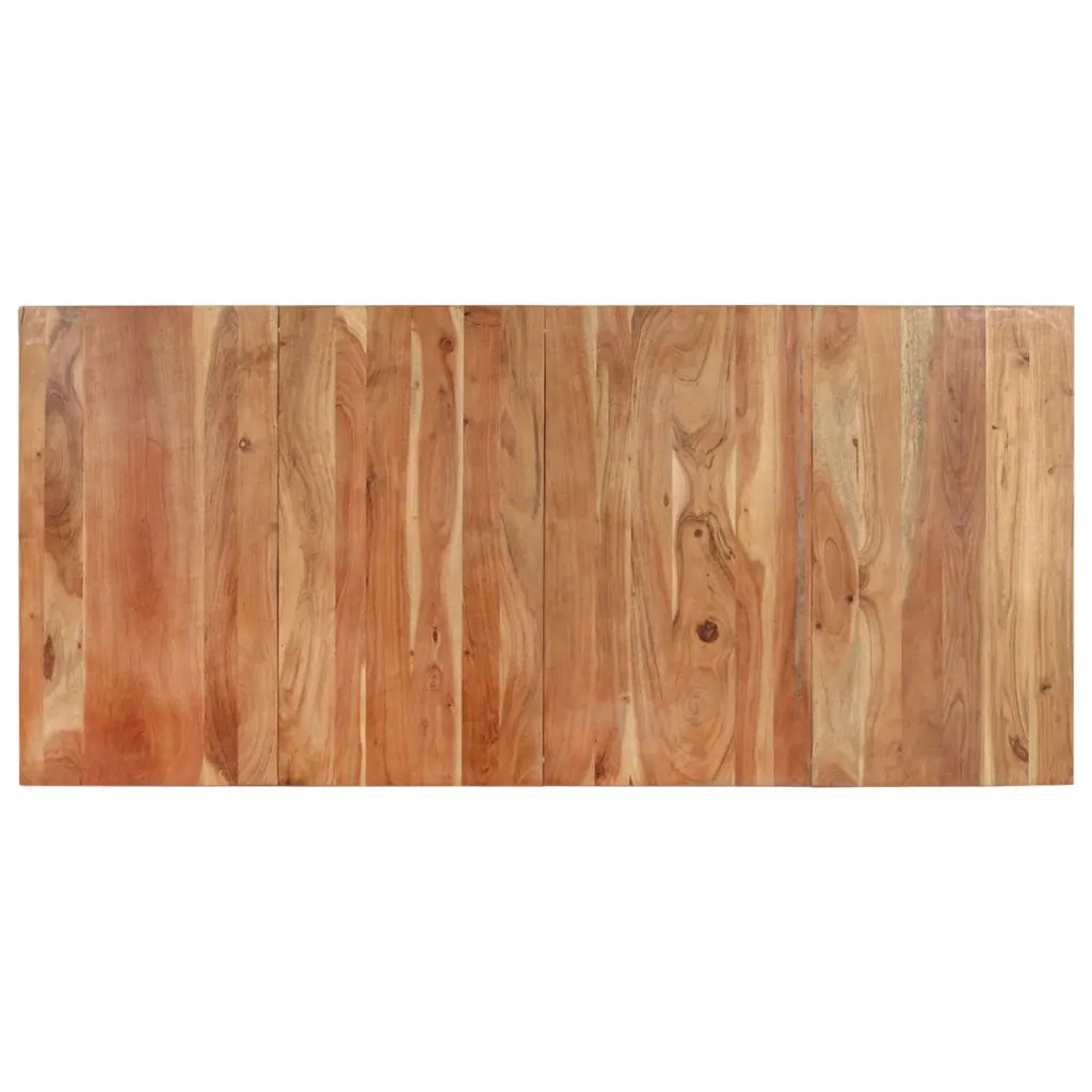 Tavolo da Pranzo 200x90x76 cm Legno Massello di Acacia 323571