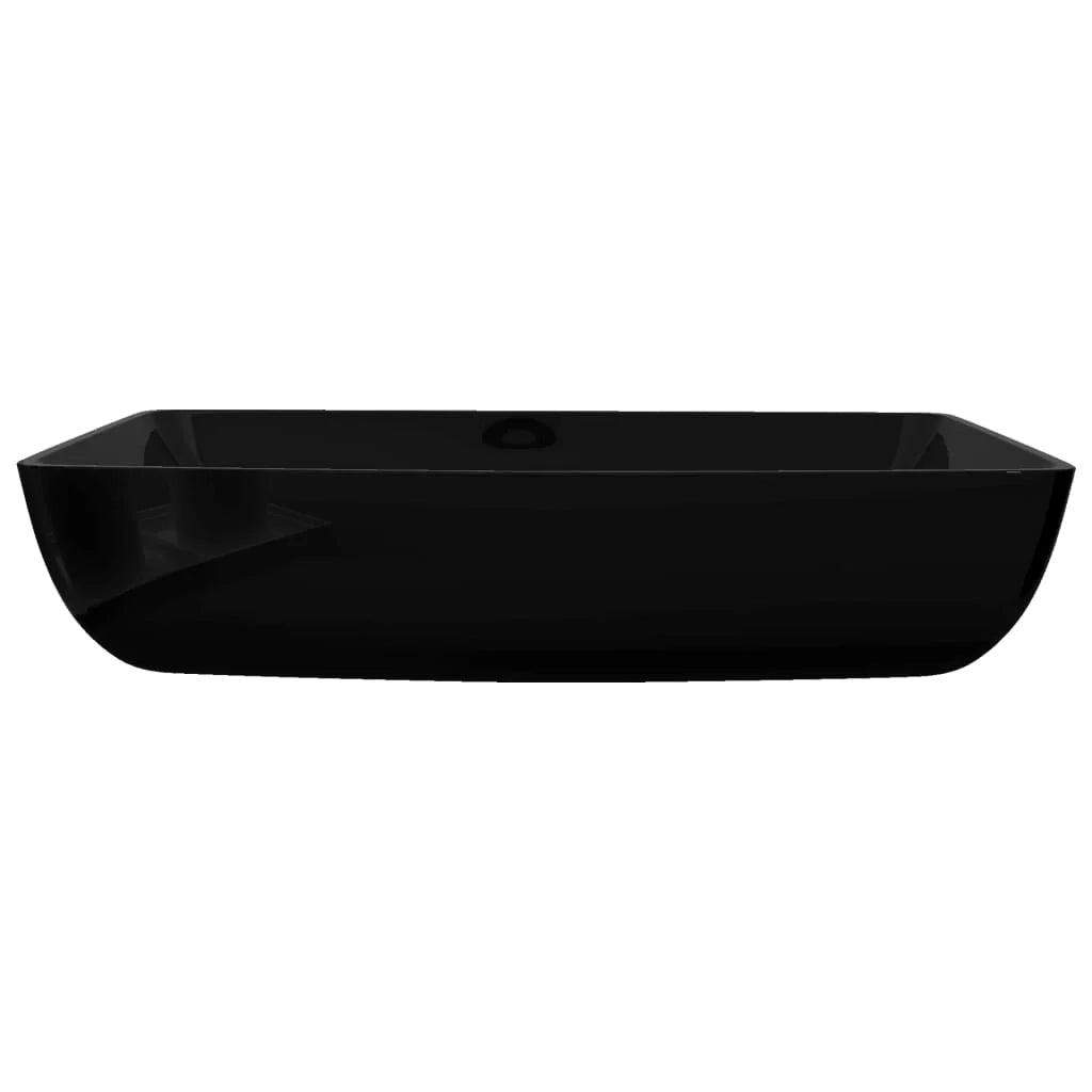 Lavandino da bagno rettangolare in ceramica nero 02_0002498