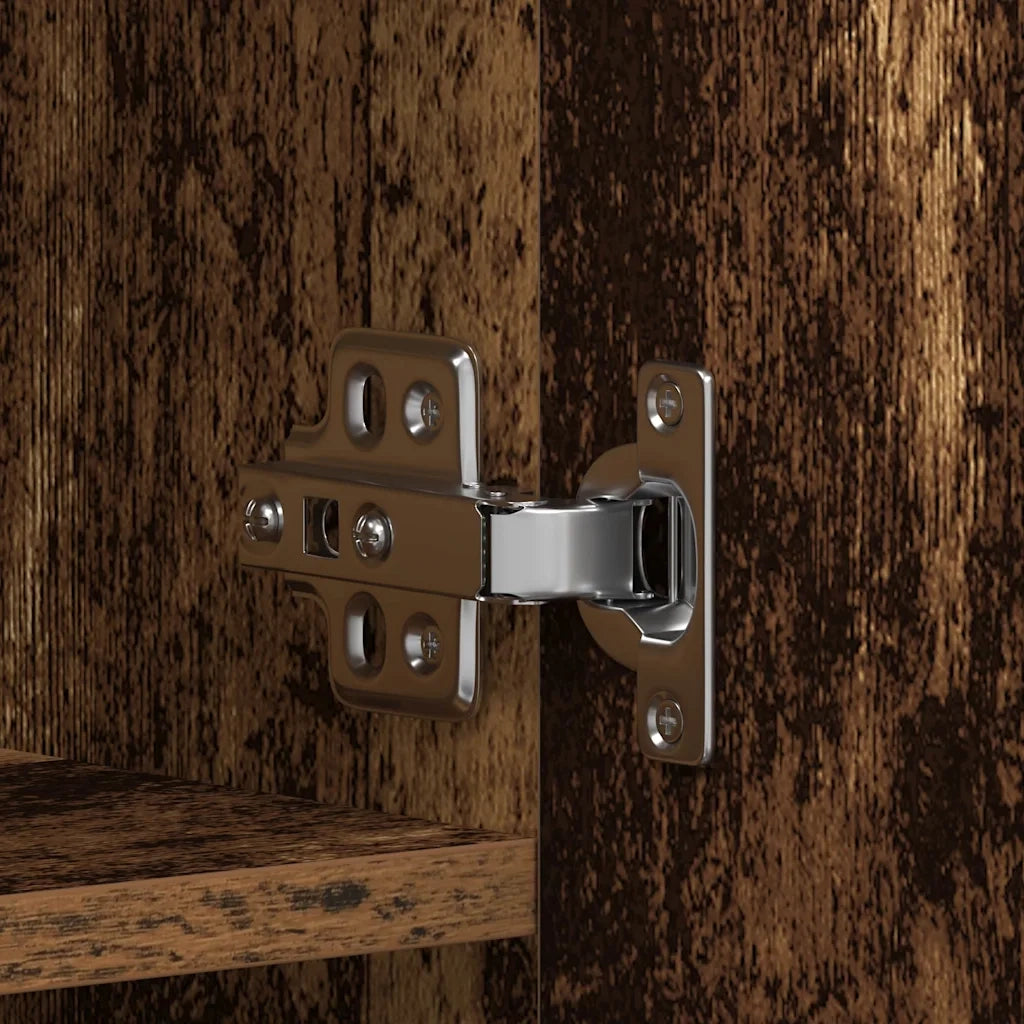Mobile per scarpe-Scarpiera Marrone 80 x 35.5 x 180 cm Legno multistrato 314600