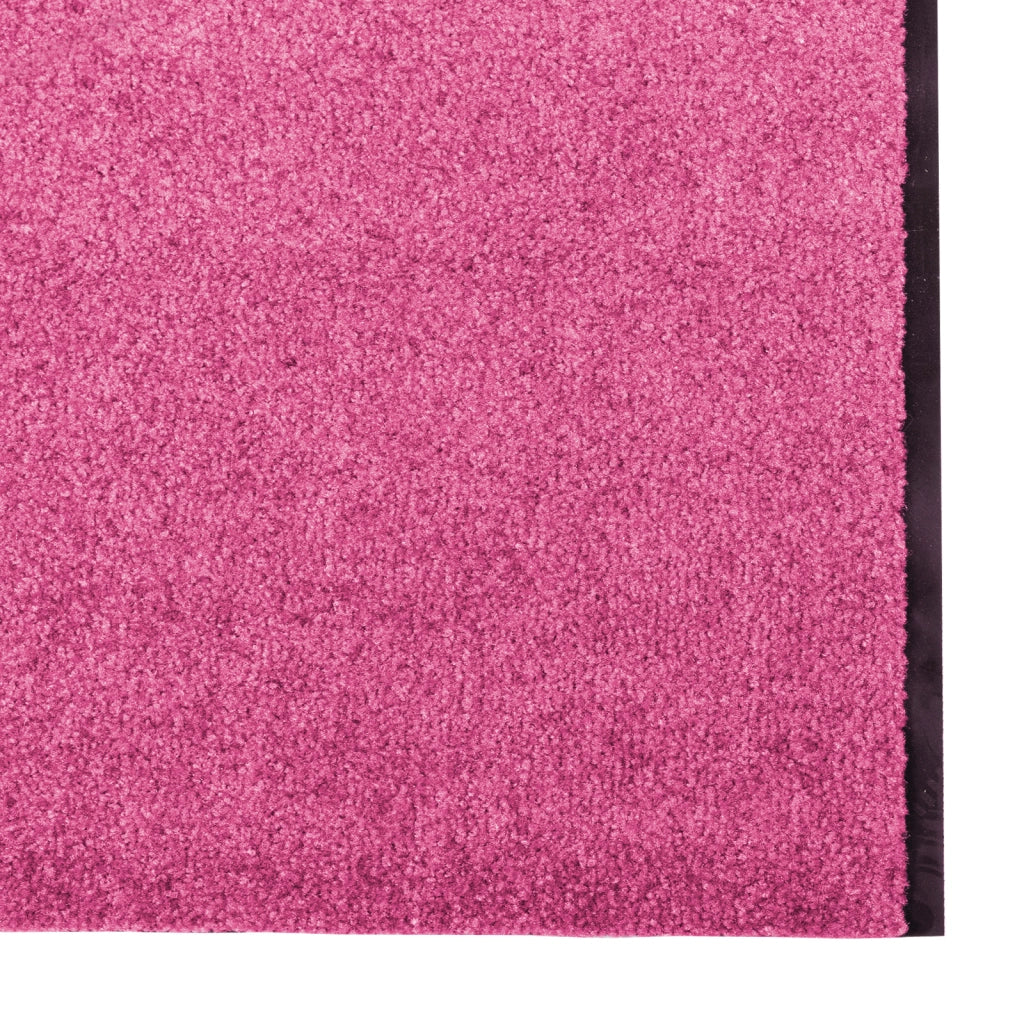 Zerbino Lavabile Rosa 120x350 cm