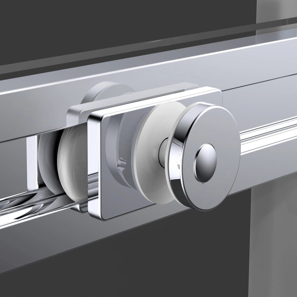 Box doccia due lati in cristallo 8mm h200cm anticalcare target, misura 70x150