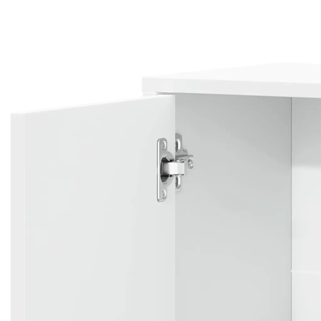 Credenze 2 pz | Madia | Buffet da pranzo | Armadio da pranzo Bianche 60x31x70 cm in Legno Multistrato