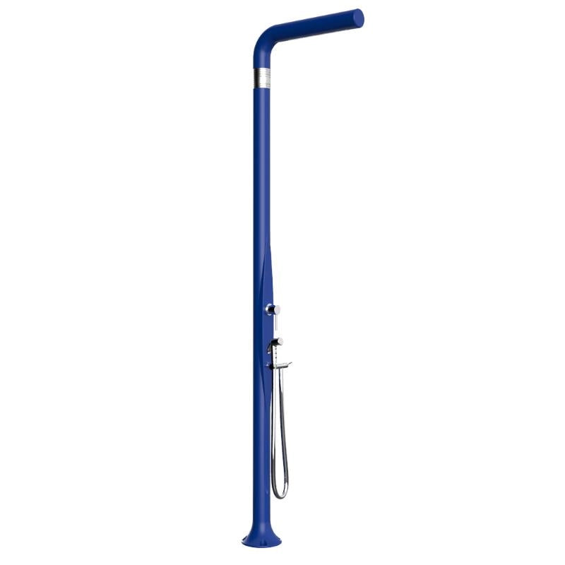 Doccia Tradizionale In Polietilene Funny Yang Con Doccetta E Miscelatore Colore Blu Cv-T245/5002
