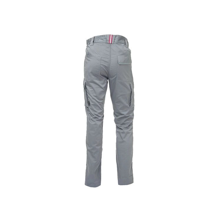 PANTALONE CARGO CRAZY IN TC STRETCH SLIM FIT  tg.XL  stone grey    UPOWER