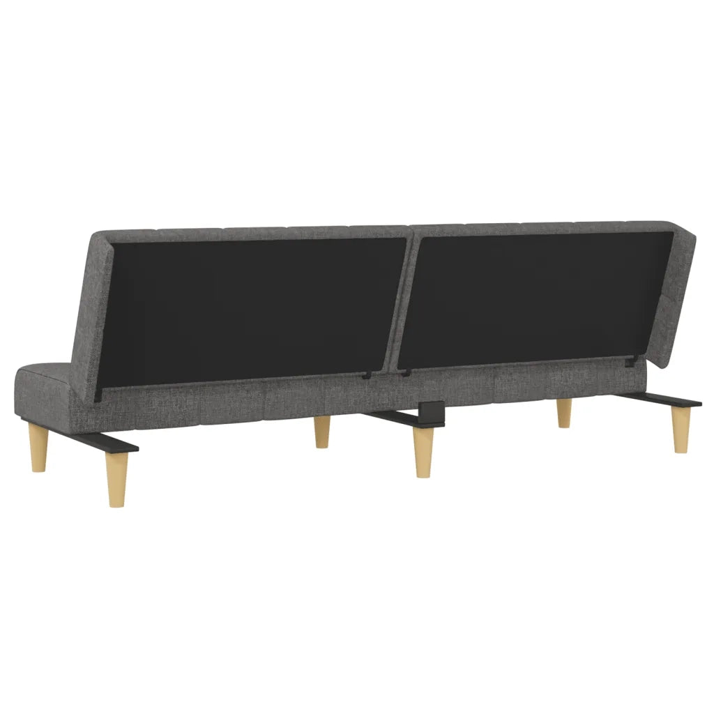 Divano Letto a 2 Posti-Sofa Letto 2 Posti-Daybed Grigio Chiaro in Tessuto 498104