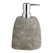 Dispenser per Sapone Gara, Grigio, Pietra, 8x11x18 cm