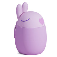 Bestie Lunch Box - Contenitore Porta Pranzo in Silicone a Forma di Coniglietto Viola