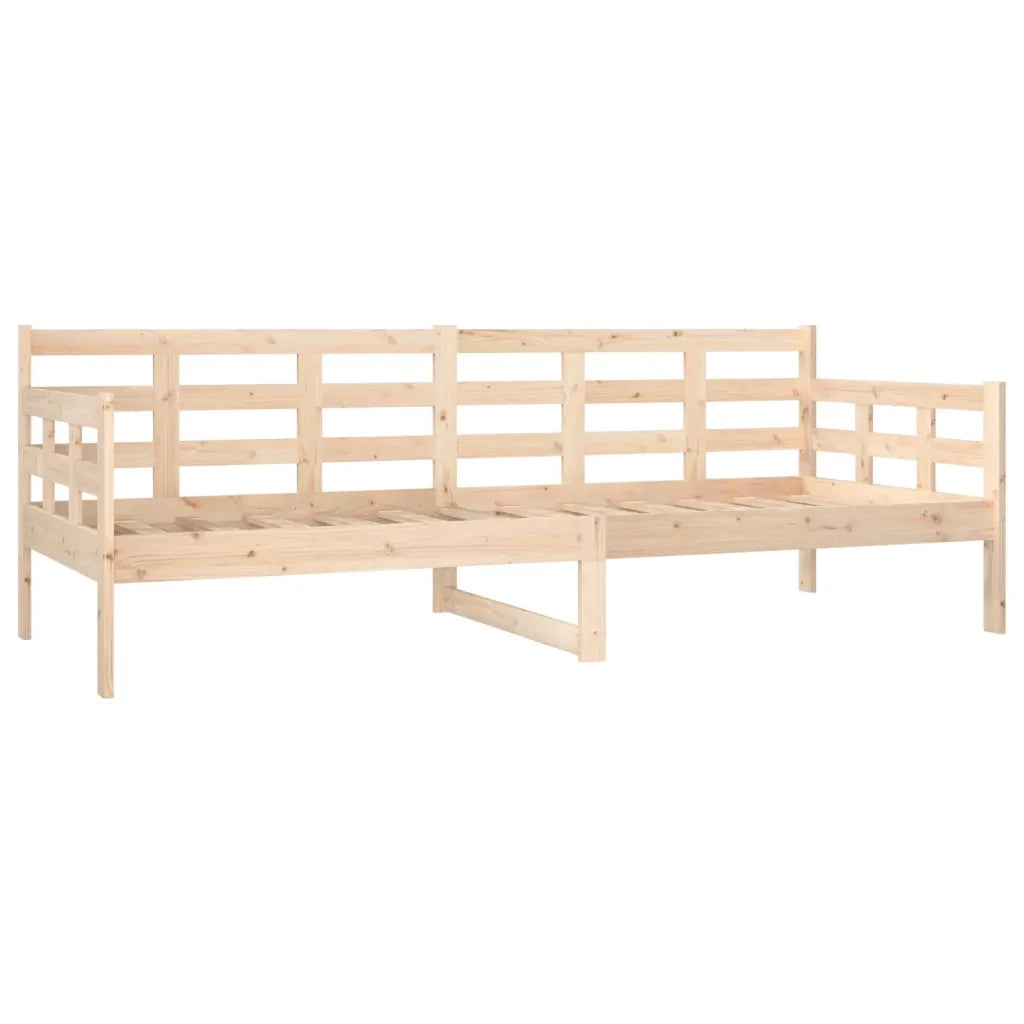 Letto singolo | Letto per adulti | Dormeuse in Legno Massello di Pino 80x200 cm