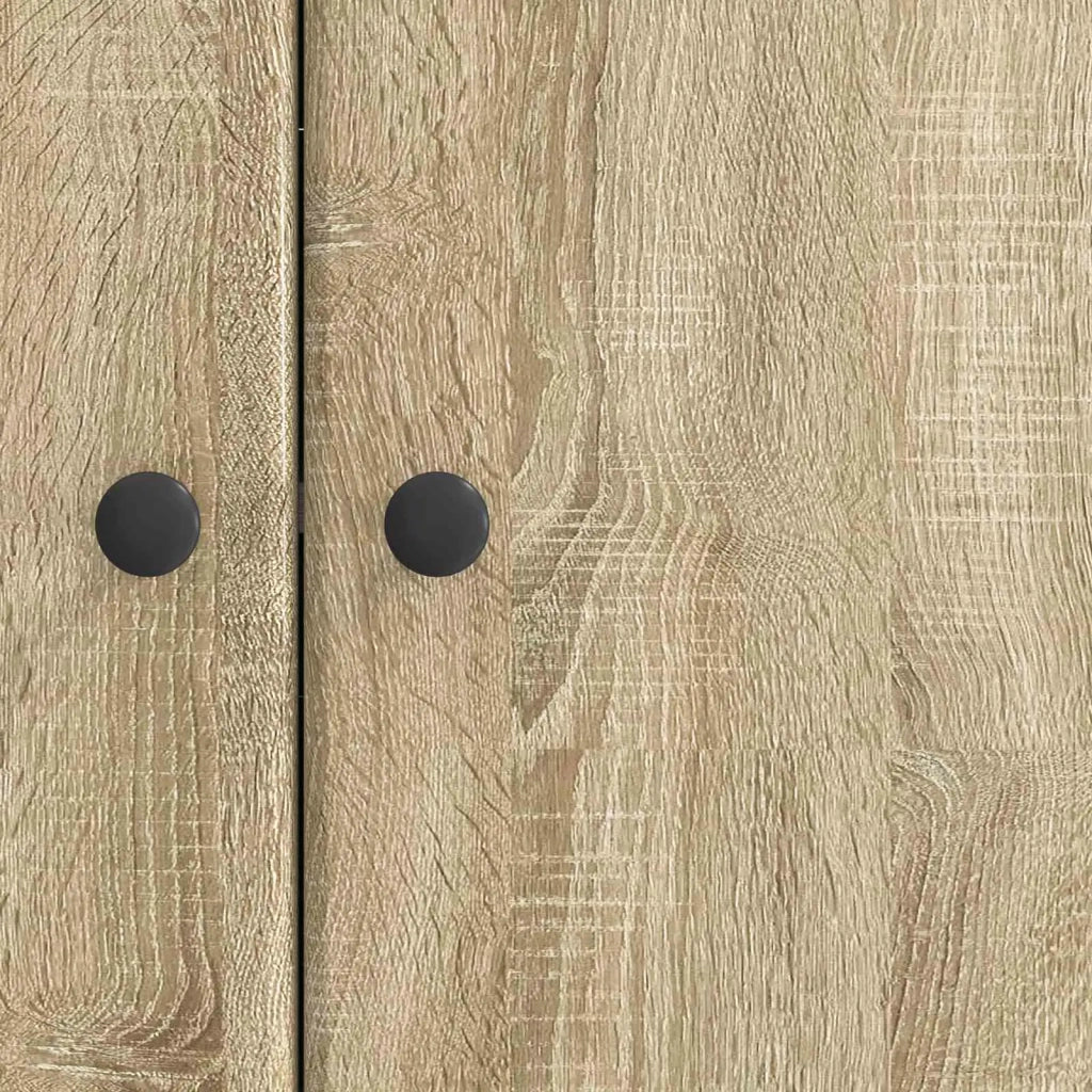 Credenza Rovere Sonoma 89 x 34,5 x 80 cm Legno ingegnerizzato 895567