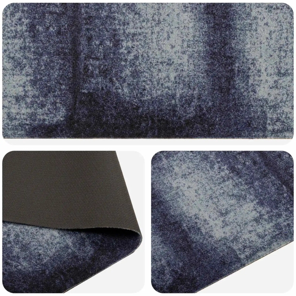 Tappeto da Cucina Tenda blu 150 x 45 cm 100% Poliammide 42045755