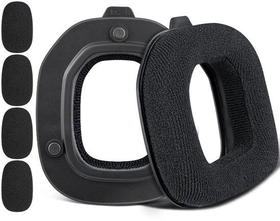 Orecchie alternative per cuffie Astro A50X/A50 Gen4/A50 Gen5 (non compatibili con A50 Gen 3) con guaina in velluto e schiuma di alta densità