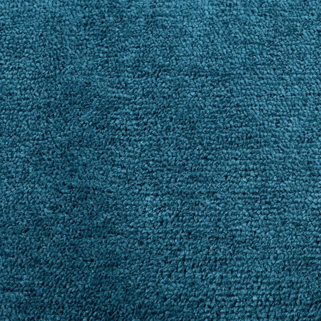Tappeto del soggiorno | Tappeto OVIEDO a Pelo Corto Turchese 120x120 cm