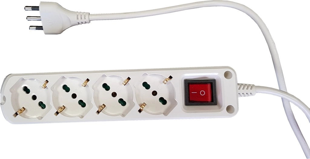 MULTIPRESA CON INTERRUTTORE IDEAL STAR 5 posti - IDEAL STAR