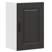 Pensile da Cucina-Armadio da cucina Kalmar Nero in Legno Multistrato 604786