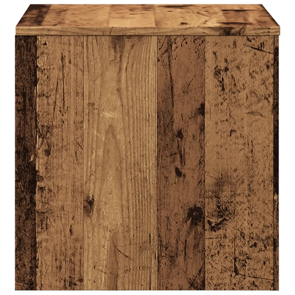 vidaXL Tavolini 3 pz Legno Antico in Legno Multistrato