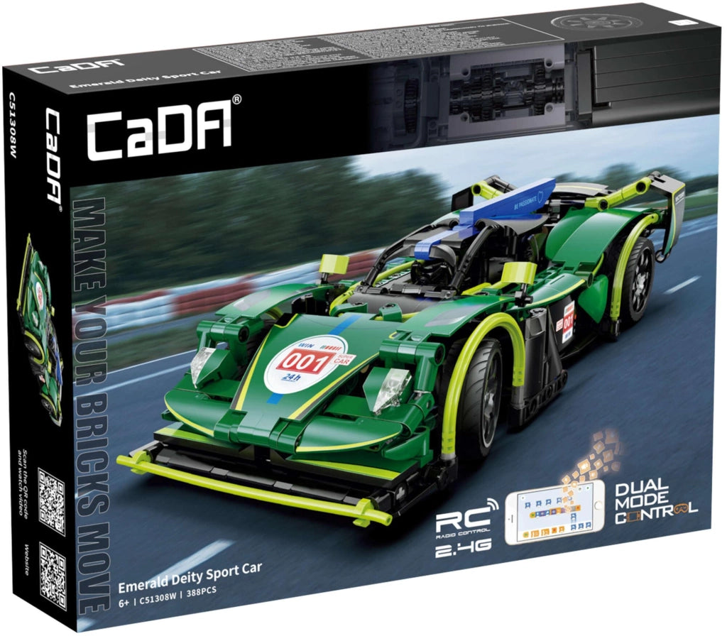 CaDA Emerald Deity Sport Car,Veicolo radiocomandato,Eta 6+
