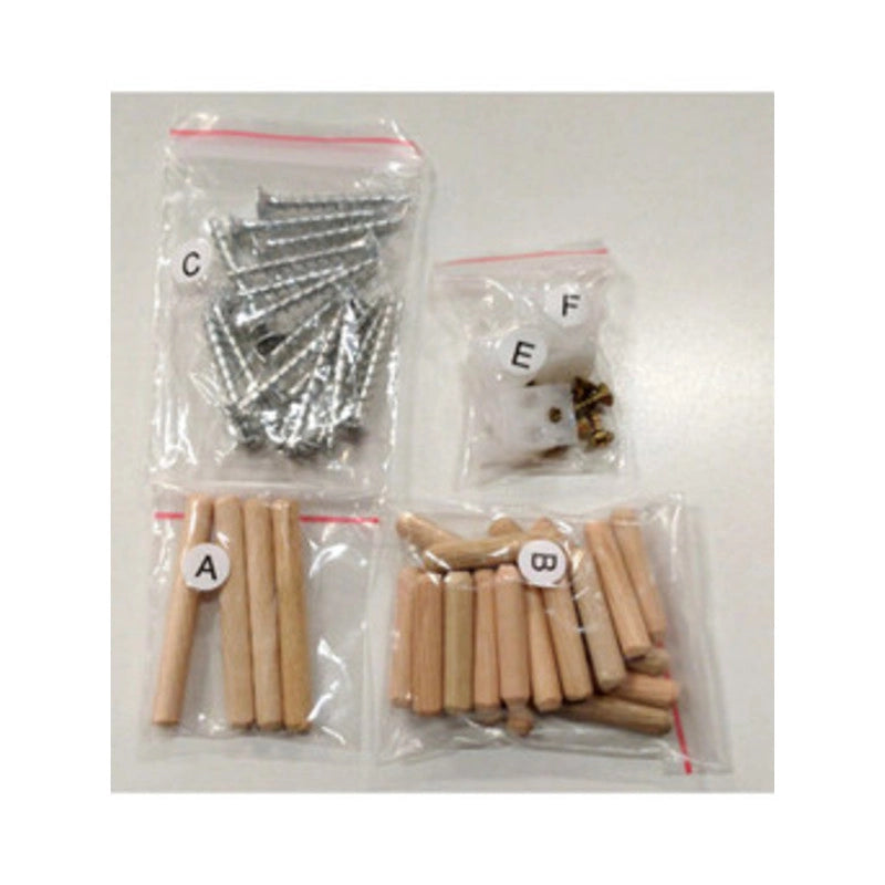 R KIT MONTAGGIO X LIBRERIA CUBO 6- 1,0 confezione