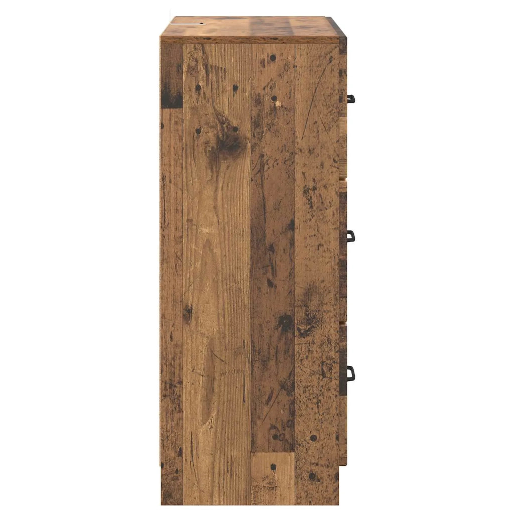Mobile con Cassetti Legno antico 66 x 34,5 x 87 cm 895763