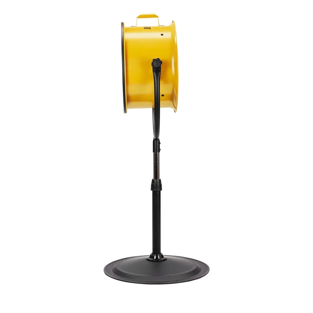 Ventilatore a Piantana Ø 35 cm HVPD-14AC Caterpillar – 105W, 4 Velocità, Flusso Aria 2350 CFM, Altezza 130 cm, Silenzioso 65 dB, Struttura Robusta e Stabile