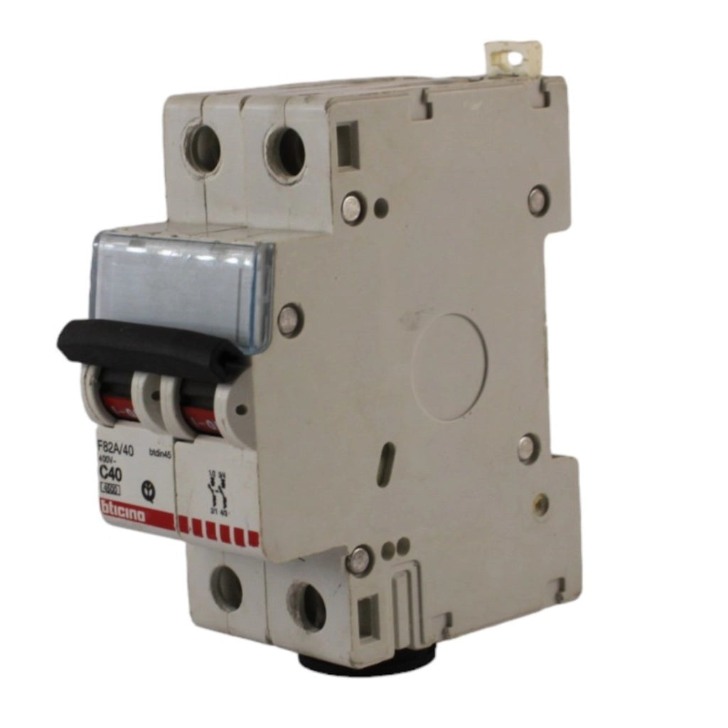 Interruttore magnetotermico 2 poli 2 moduli 40A curva C Bticino