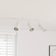 Farettone da soffitto 3 Vie Regolabile Bianco GU10