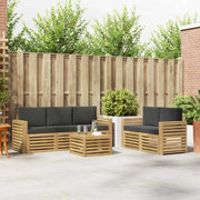Set divani Legno di Acacia Massello 3391402