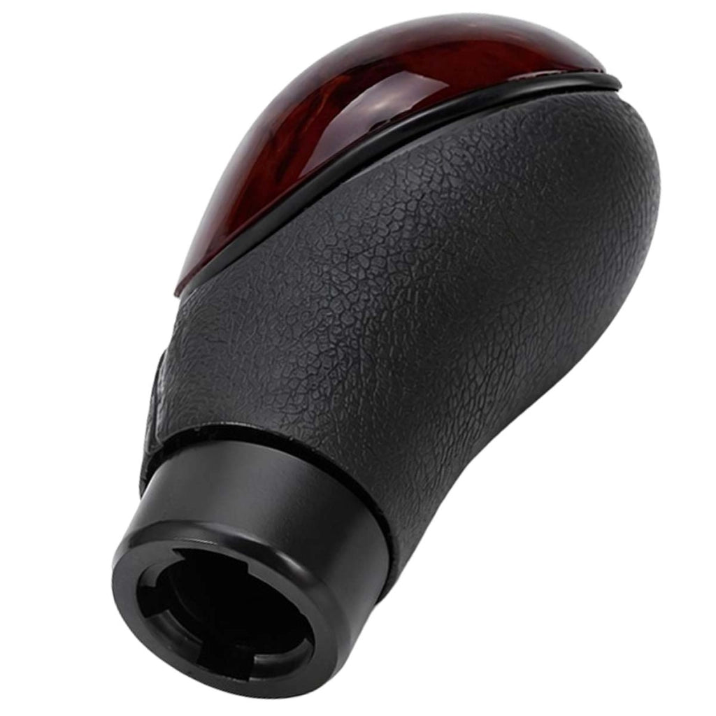 Pomello Leva del Cambio Universale Effetto Legno con Rivestimento PU Ergonomico Nero Avizar