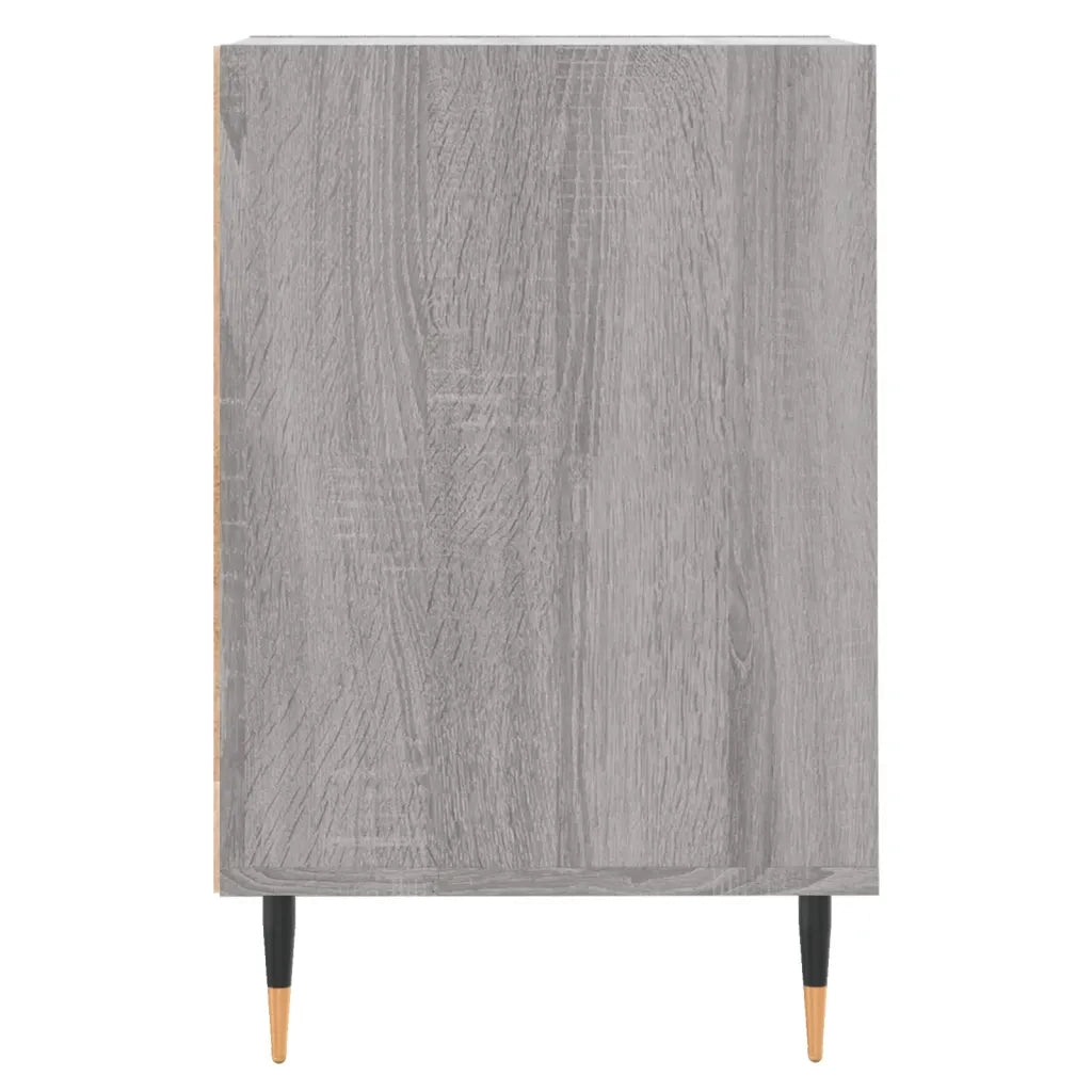 Mobile TV-Credenza TV-Console TV Grigio Sonoma 100x35x55 cm in Legno Multistrato 739197