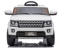 Macchina Elettrica per Bambini 12V con Licenza Land Rover Discovery Bianca