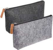 Etui multifunzionale da 2 pezzi, con taschino per penna, contenitore per matite, righello e altri strumenti da ufficio e scolastici