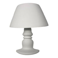 Applique lampada da parete in gesso a forma lume verniciabile attacco E14