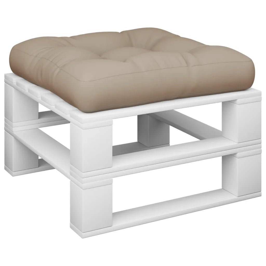 Cuscino per pallet | Cuscini per sedie Tortora 60x60x12 cm in Tessuto