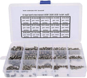 Kit di taglio a vite in acciaio inossidabile - 300 pezzi - riparazione di vite in acciaio inossidabile - M3x05 M4x07 M5x08.