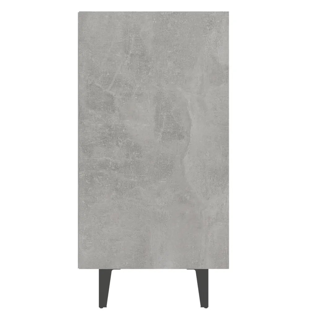 Credenza | Madia | Buffet da pranzo | Armadio da pranzo Grigio Cemento 103,5x35x70 cm in Legno Multistrato