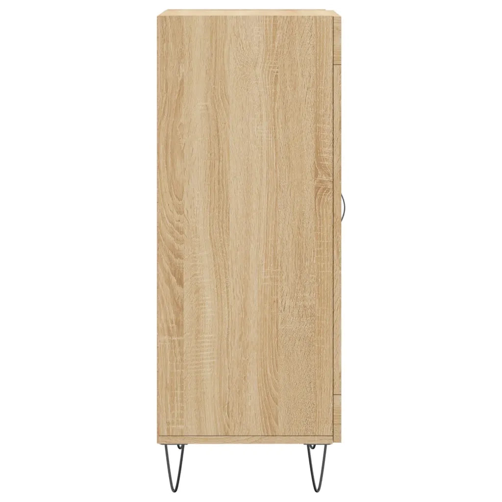 Credenza | Madia | Buffet da pranzo | Armadio da pranzo Rovere Sonoma 34,5x34x90 cm in Legno Multistrato