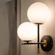 Valpar, Lampada da Parete Necessarie 2 Lampadine, Nero