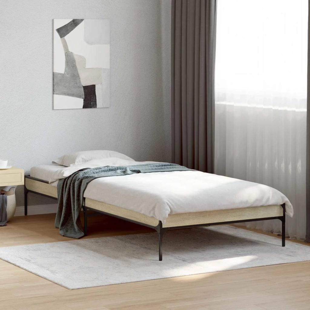 Struttura del letto Rovere Sonoma 80 x 200 cm 8009125