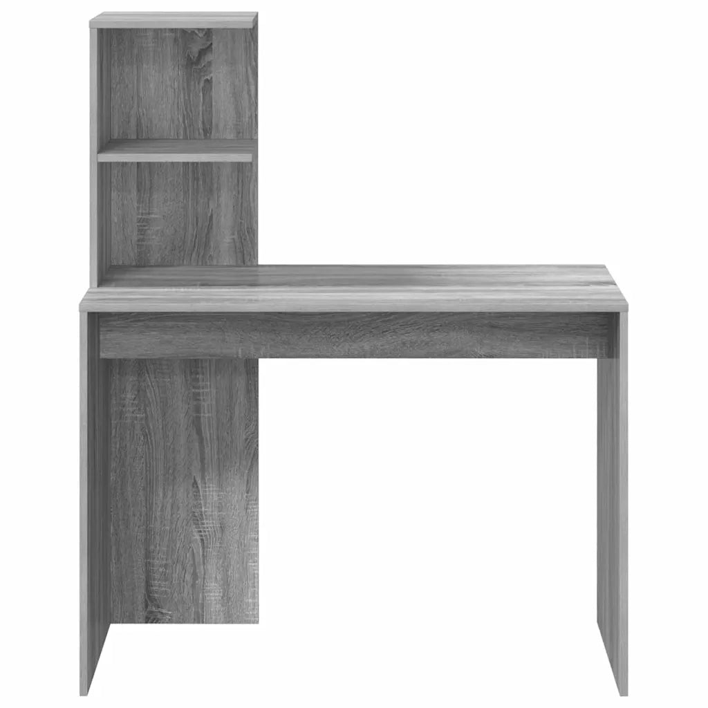 Scrivania Grigio Sonoma 102 x 50 x 124 cm Legno ingegnerizzato 869359