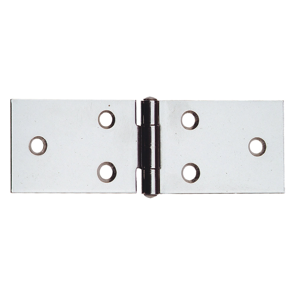 CERNIERA IN ACCIAIO INOX ART.122IN mm. 80 x 31 - pz. 2  - Blister Koncreto