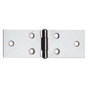CERNIERA IN ACCIAIO INOX ART.122IN mm. 80 x 31 - pz. 2  - Blister Koncreto